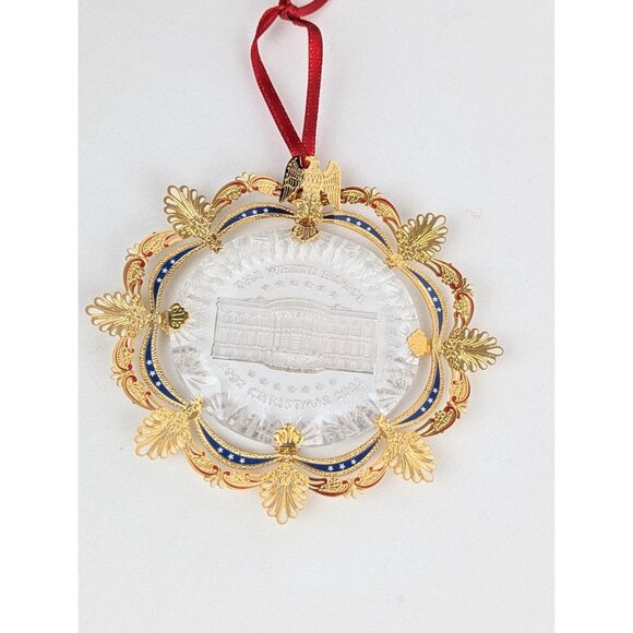 2002 Official White House Historical Ornament Roosevelt Era Inspired Acrylic - Picture 8 of 9